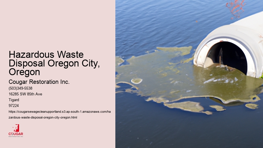 Hazardous Waste Disposal Oregon City, Oregon
