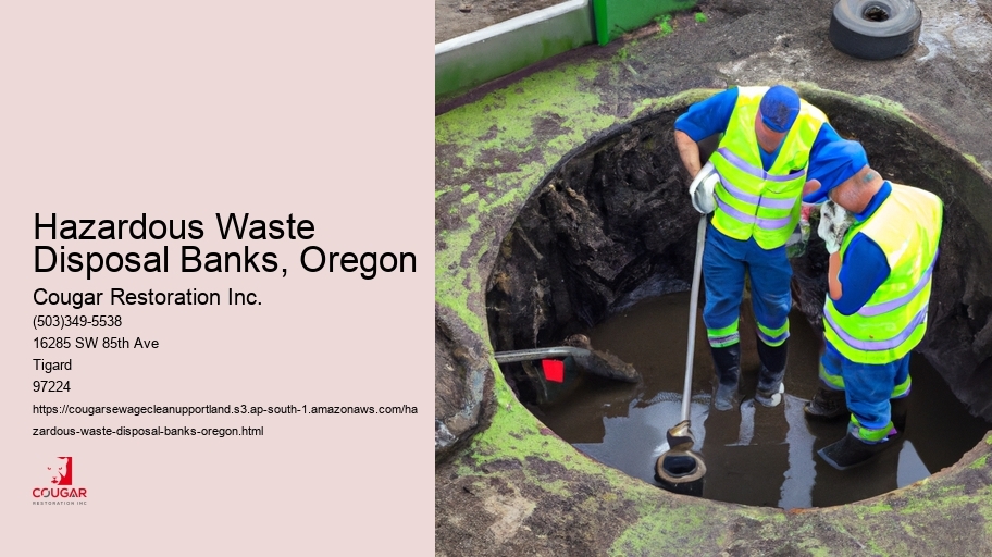 Hazardous Waste Disposal Banks, Oregon