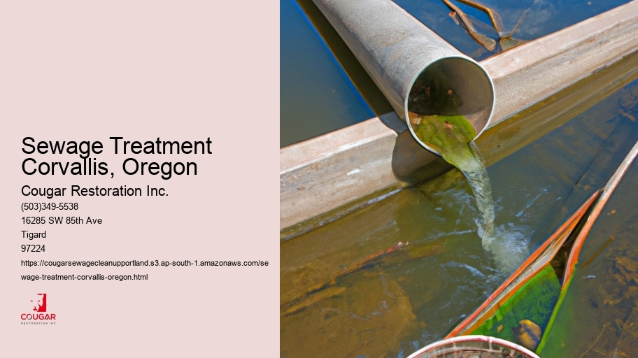 Sewage Treatment Corvallis, Oregon